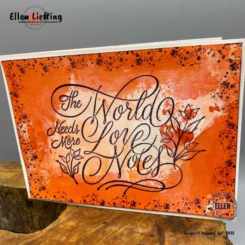 more love achtergrond op aquarelpapier door ellen liefting