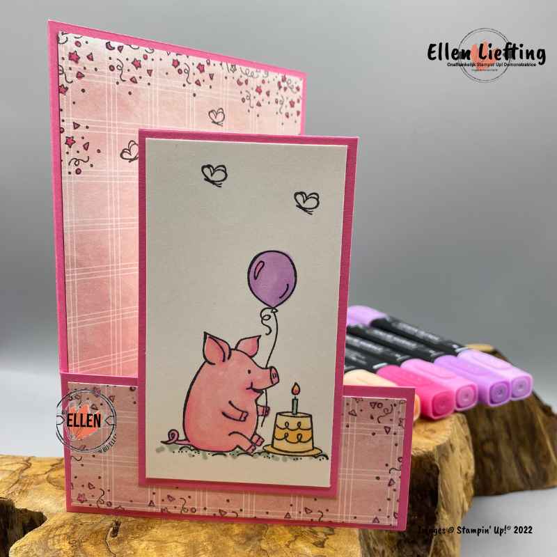 verjaardagskaart door ellen liefting