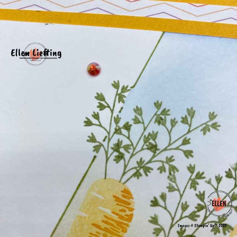 detail thanks a bunch stampinup technieke live van ellen liefting