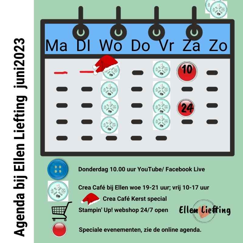 workshop agenda juni bij ellen