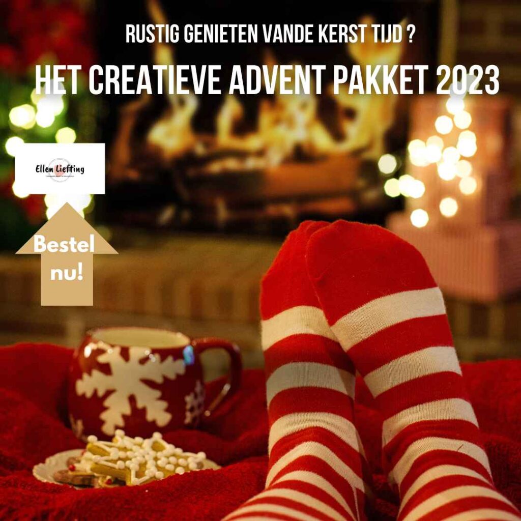 creatief advent pakket rustig genieten ellen liefting