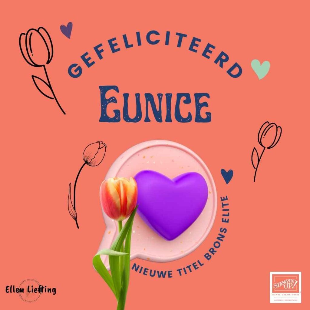 Waar ben jij trots op? 6 eunice