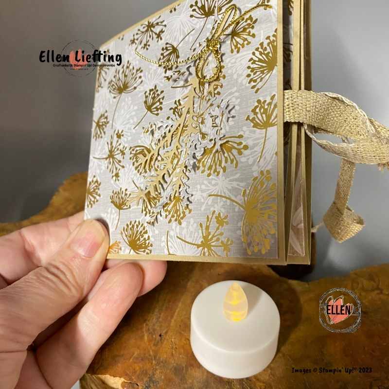 lichtjes kaart goud door ellen liefting