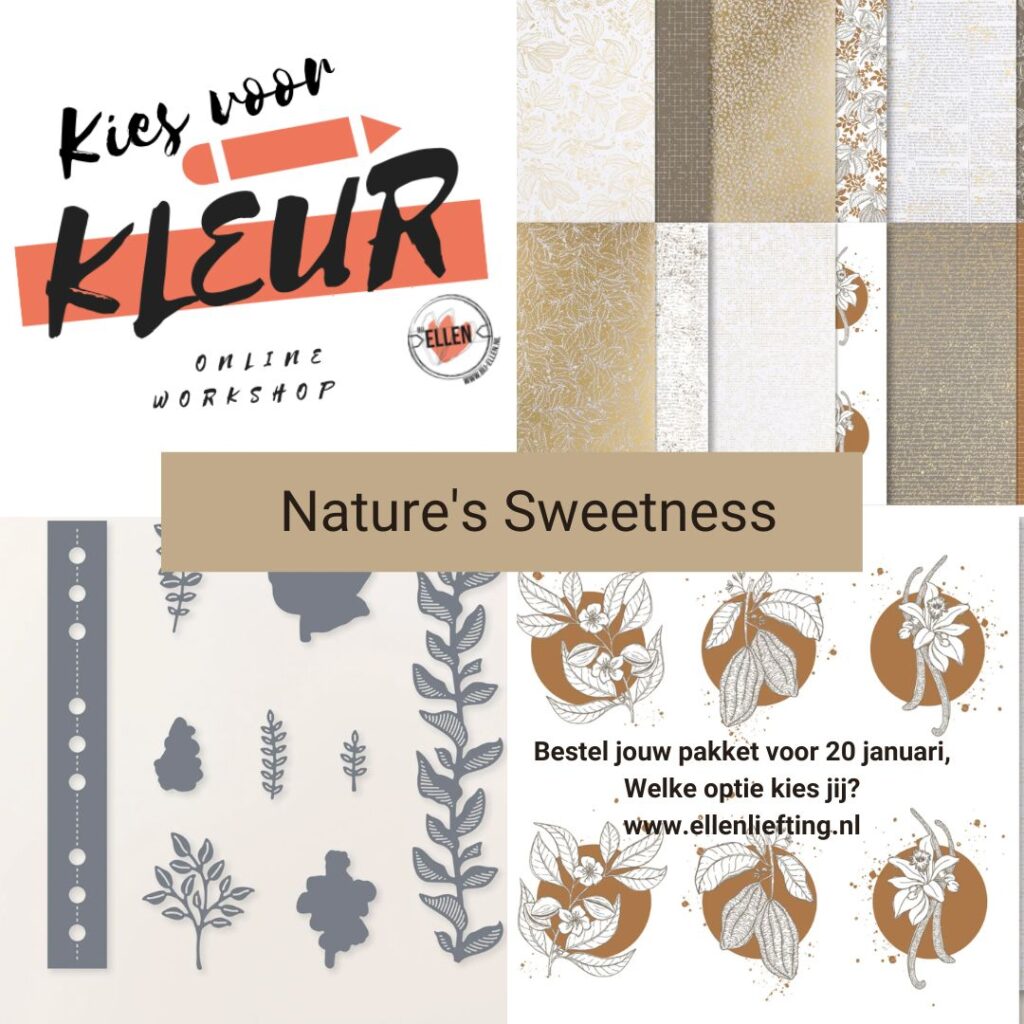 thuisworkshop pakket natures sweetness van Ellen liefting