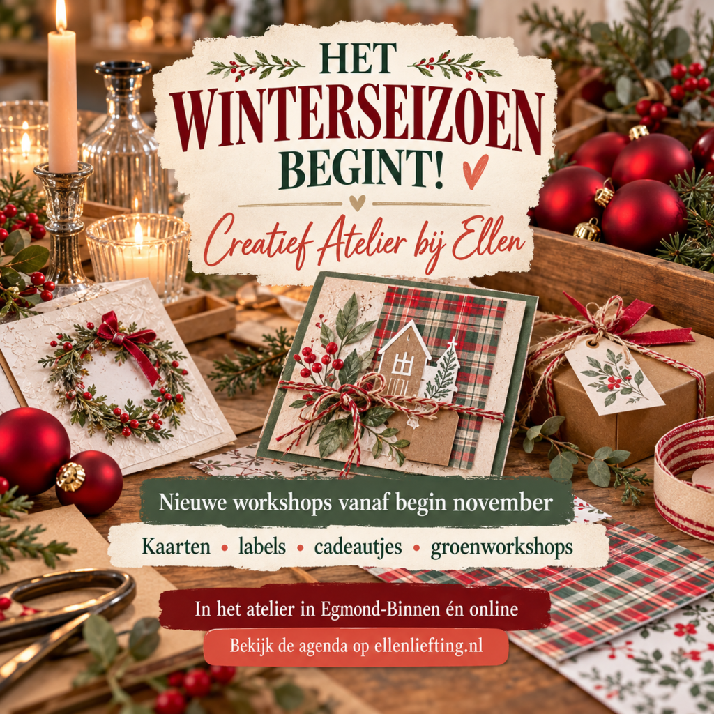 Creatief winteratelier vol kerstinspiratie